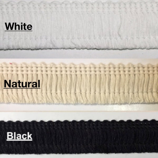 Brush Fringe Trim Etsy