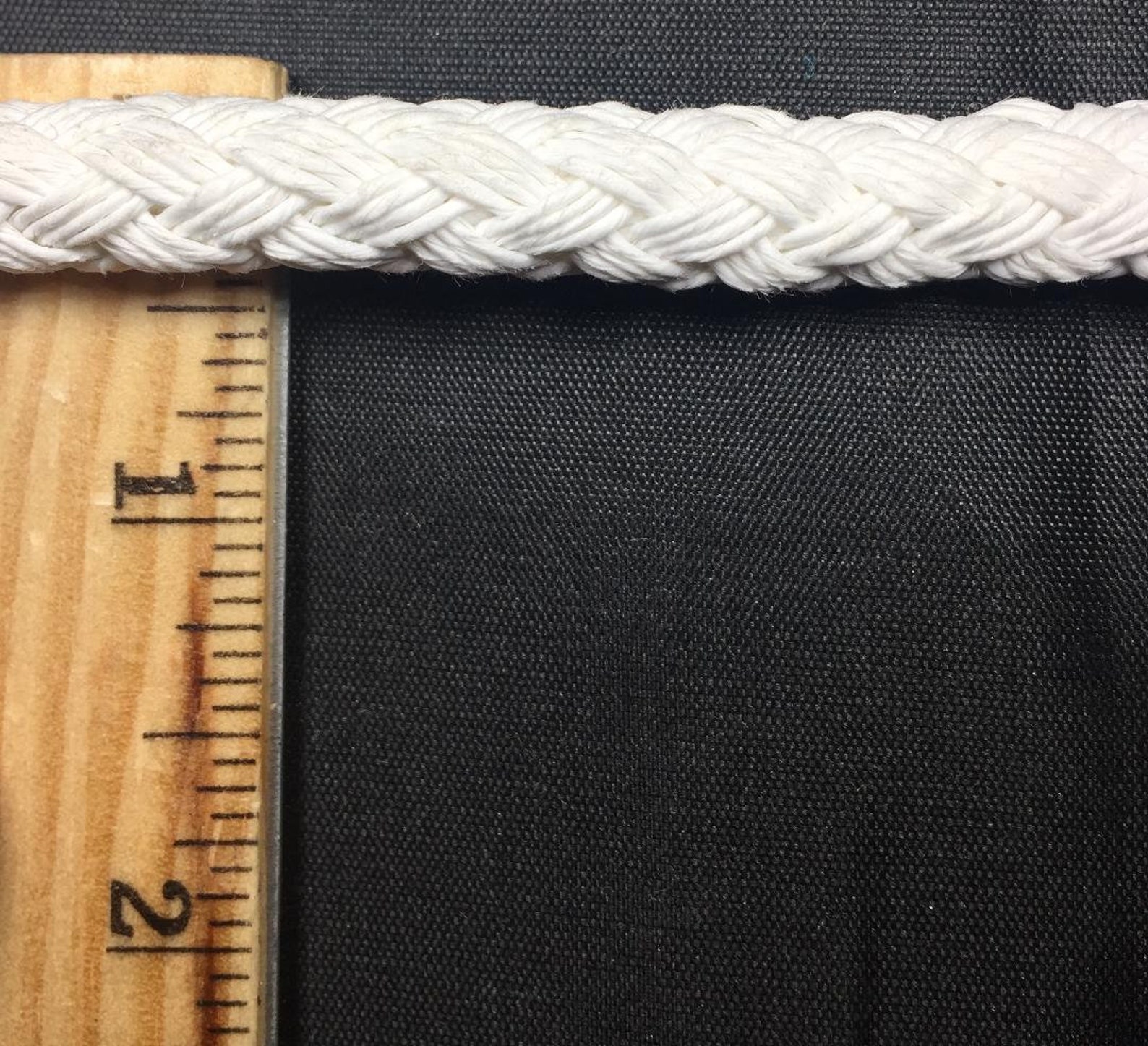 Plastic Braided Tubular Drawstring Cord 1/2