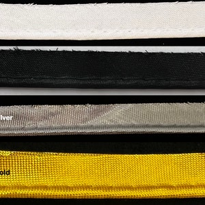Paspelleiste aus Poly Satin - 9 Yards - Viele Farben erhältlich!