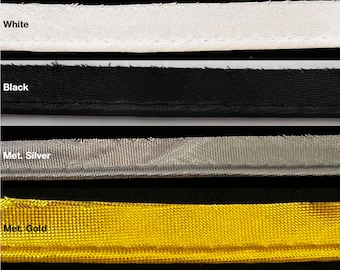 Poly Satin Piping Trim - 9 Yards - Many Colors Available!