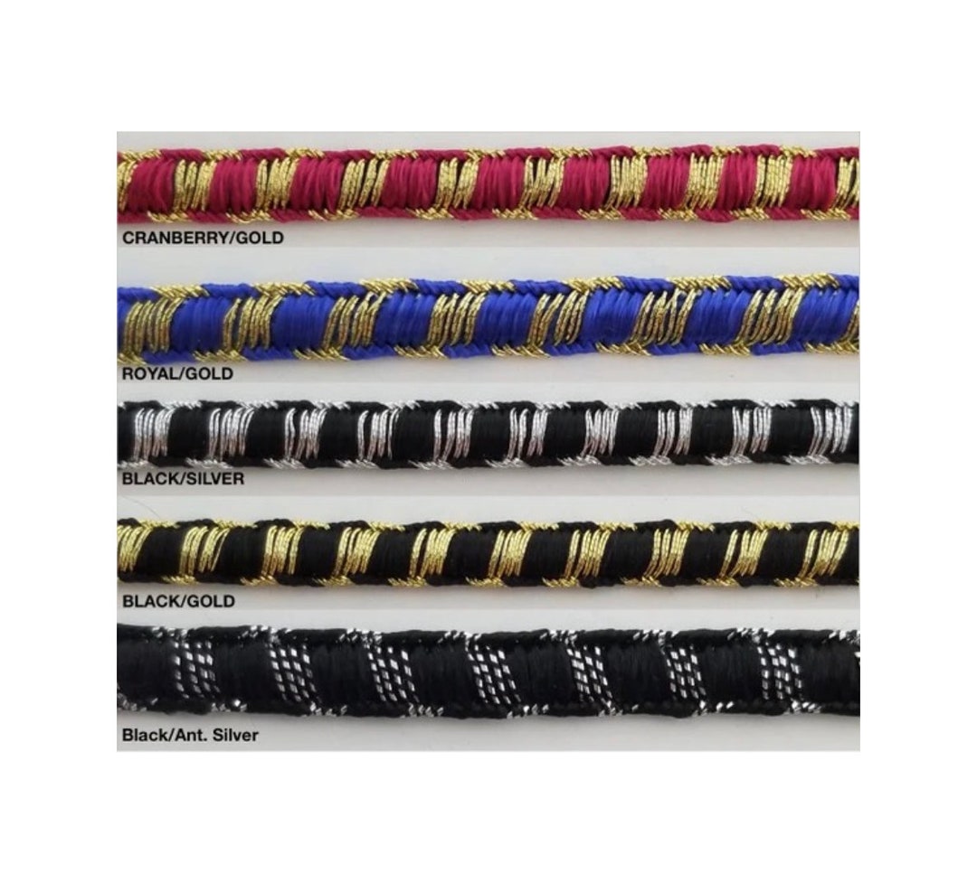 Metallic President Braid Gimp Trimming 3/16