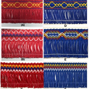 Novelty Chainette Fringe Trim 2&quot; - 6 Continuous Yards - Many Styles and Colors!