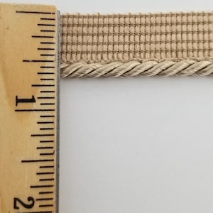 Twist Cord mit Lippenpaspelbesatz - 4 Meter - Viele Farben erhältlich! Bild 7