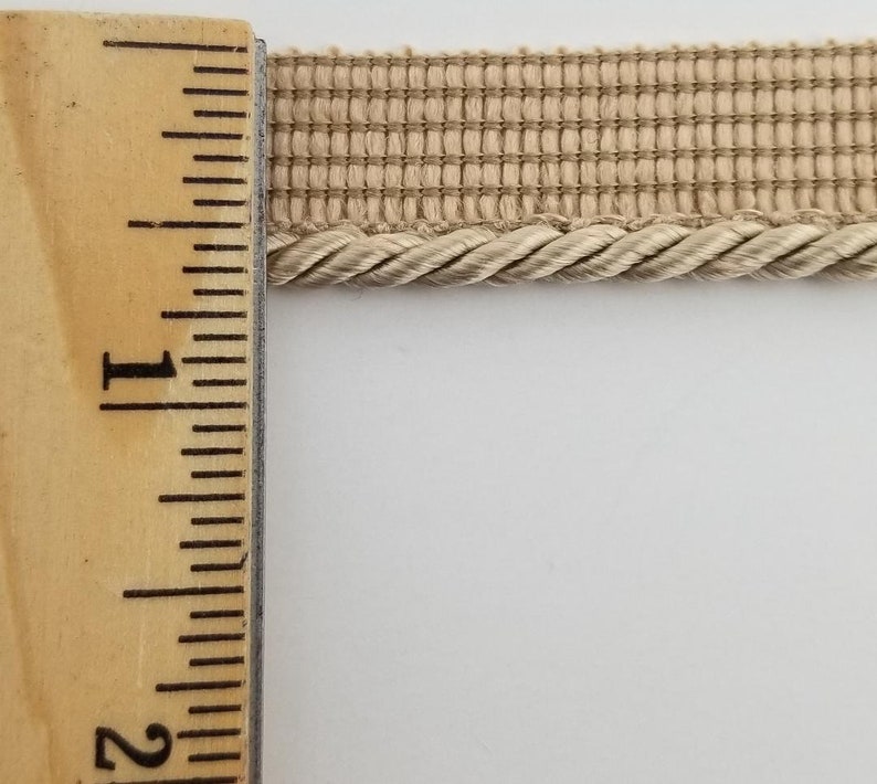 Twist Cord mit Lippenpaspelbesatz - 4 Meter - Viele Farben erhältlich! Bild 7