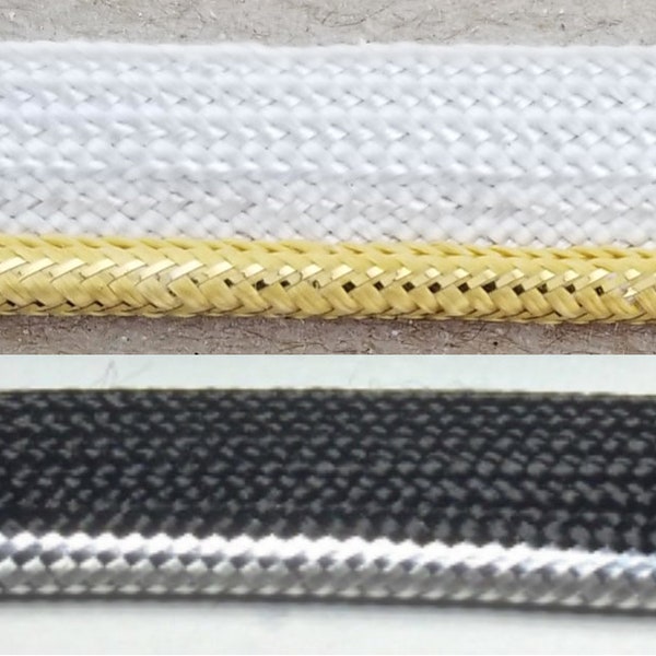 Metallic Sew In Piping Trim 3/8" - 9 Continuous Yards - Made in USA! Color Options!