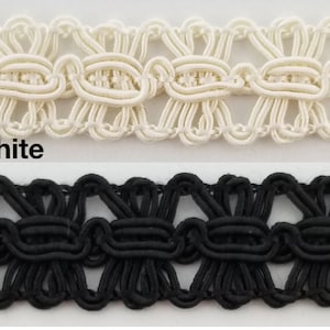 Designer Braid Gimp Trimming 5/8&quot; - 9 Continuous Yards - Color Options!