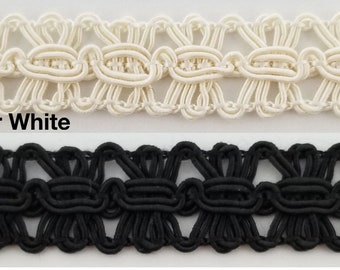 Designer Braid Gimp Trimming 5/8" - 9 Continuous Yards - Color Options!