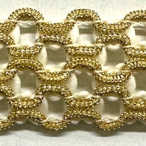 Metallic Braid Trim 7/8&quot; - 5 Continuous Yards!