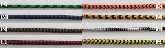 Stretch Elastic Cord Rope Trimming 1/8" - 10 Continuous Yards! MADE IN USA!