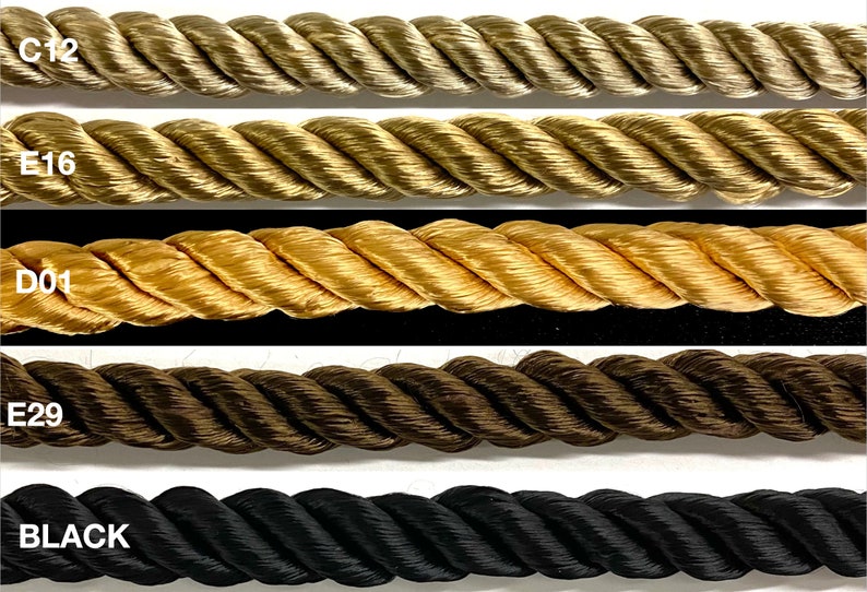 Twist Cord Rope Trimming 3/8