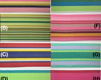 Gestreiftes Ripsband 1,5" - Viele Stile und Farben! 35 Yards TOTAL!