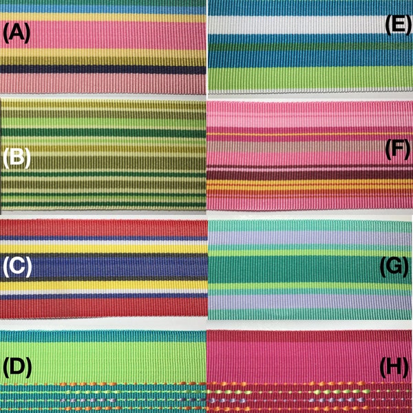 Striped Grosgrain Ribbon 1.5" - Many Styles and Colors! 35 Yards TOTAL!