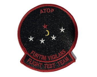 ATOP Advanced Technology Observation Platform Area 51 Air Force Groom Lake Military USAF Black Ops Roswell Stealth Patch