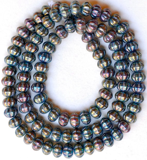 Czech Glass Beads 6mm Rondelle