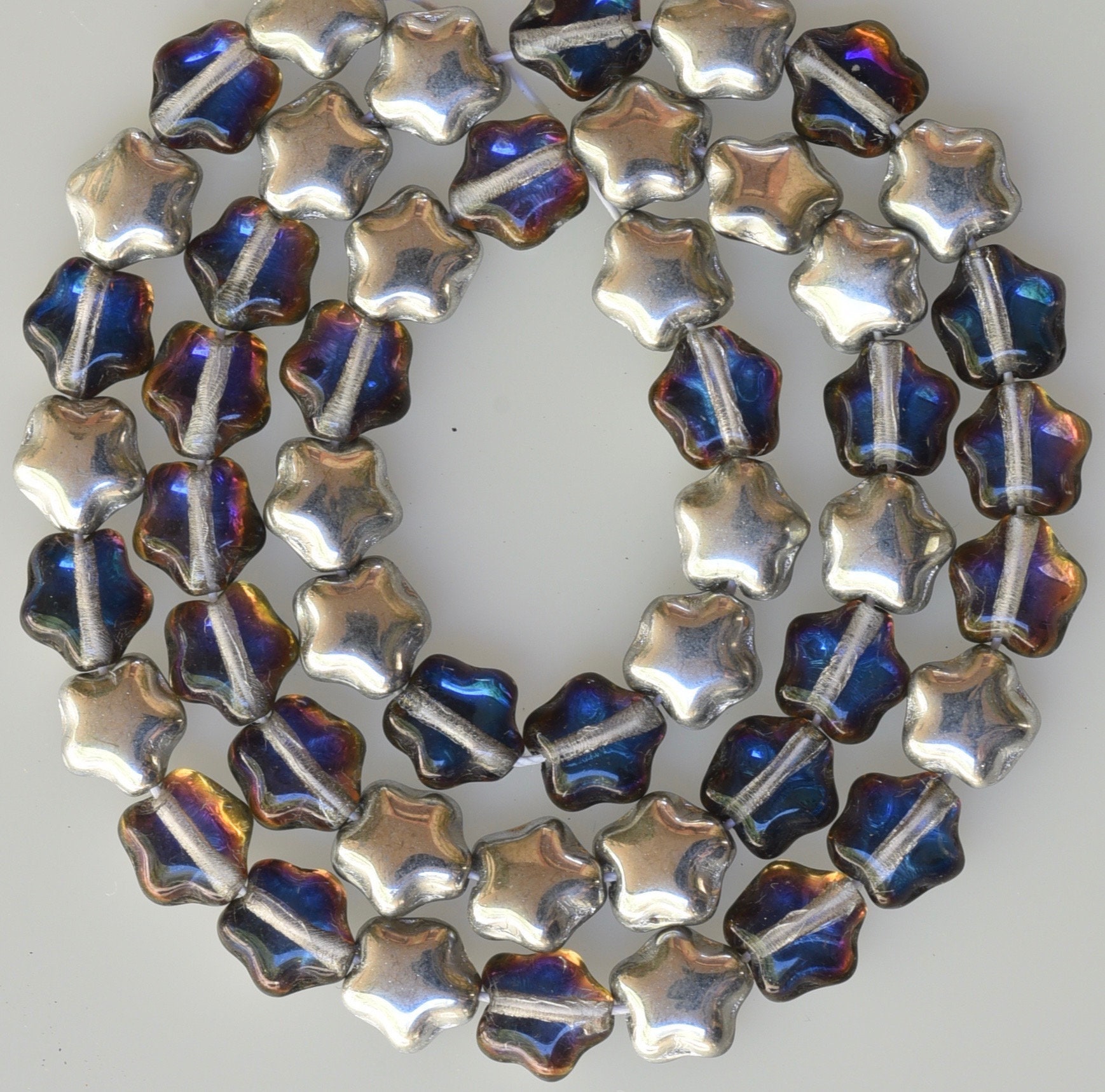 Diamond Fishing Glow Beads - 100 Pack - Oval