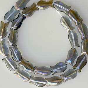 NEW 10mm x 6mm Small Fish Bead - Czech Glass Fish Beads - Various Colors - Qty 25 or 150
