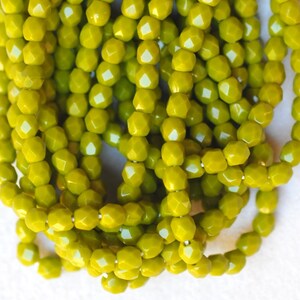 thumbnail image 2 of Matte Copper Czech Glass Beads For Jewelry Making – 3mm Fire Polished Faceted Beads, 50 Pieces 2 of 5