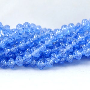 Small 6mm Glass Mulberry Beads - Czech Glass Beads - Various Luster Colors - Qty 50+