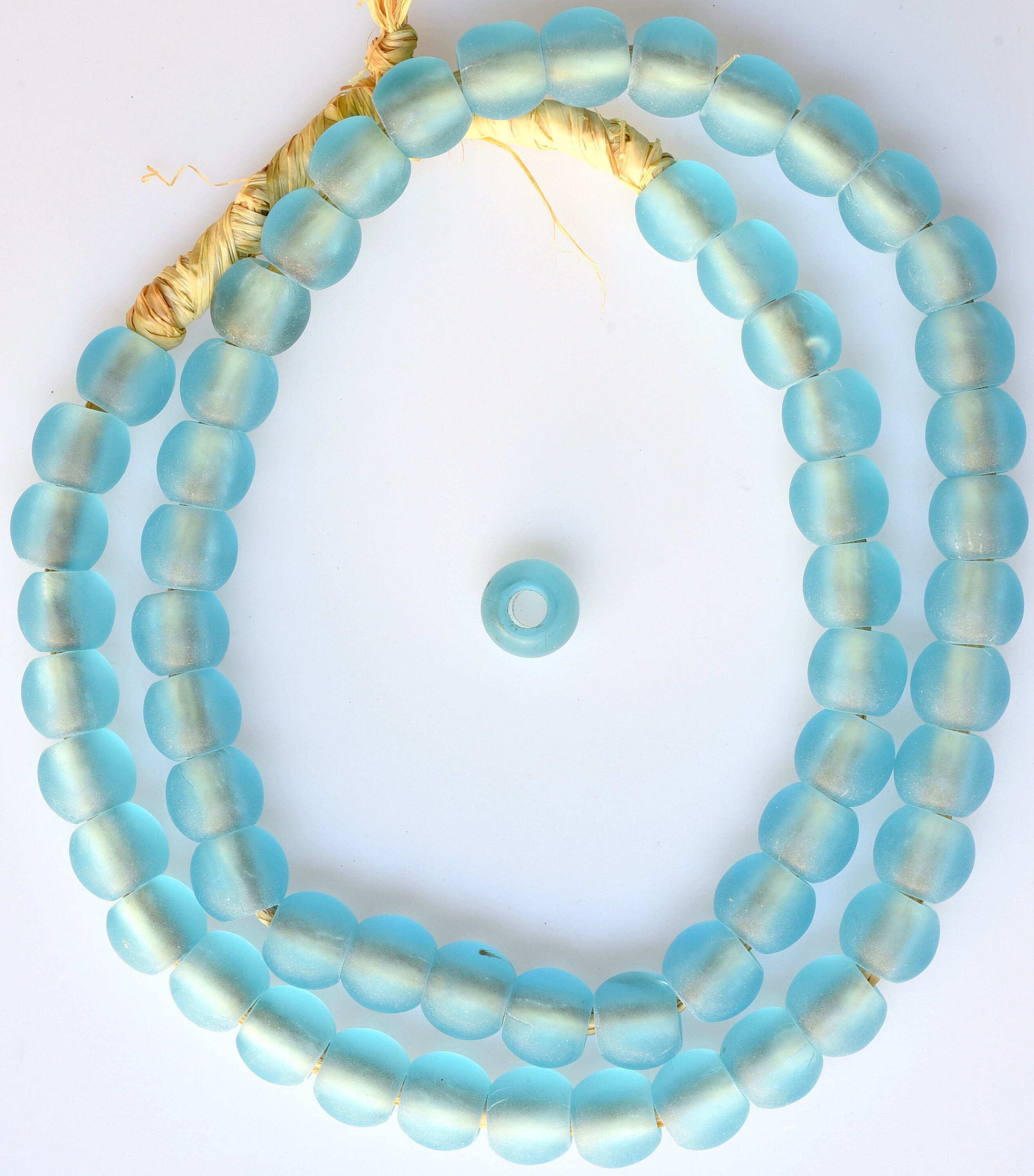 FSSTUD Glasperlen Mit Großem Loch 15mm - 60 Stück Bunte Perlen Für Armbänder & Schmuck