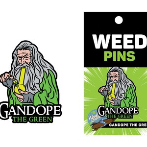 Enamel Pin: Gandope The Green