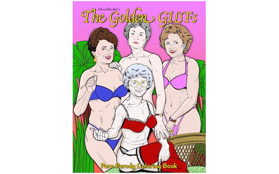 Sexy Video Bare Zar - The Golden Gilfs Golden Girls Adult Parody Coloring Book - Etsy Canada