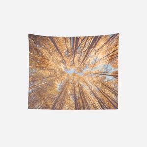Autumn Forest Wall Tapestry: Nature-Inspired Wall Decor