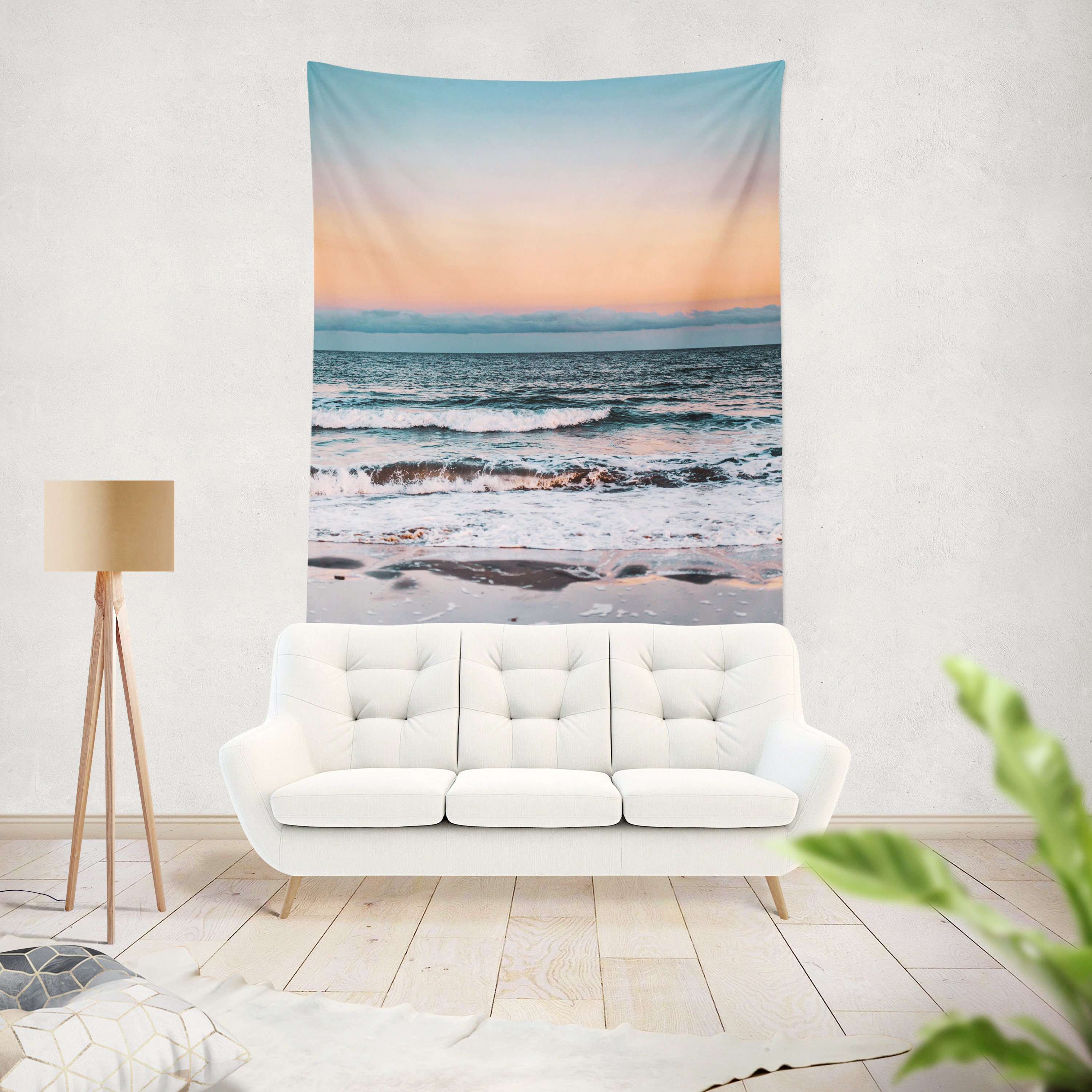 Beach Tapestry Wall Tapestry Wall Hanging Ocean Large - Etsy