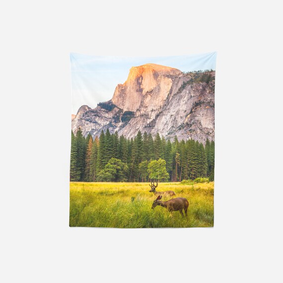 Mountain Tapestry Wall Hanging Mountain Wall Tapestry Etsy