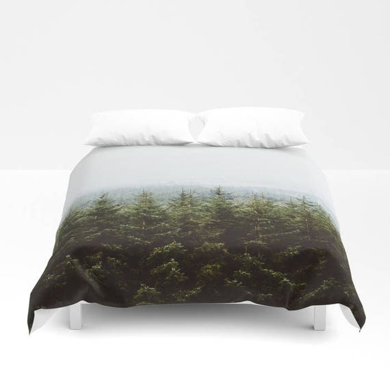Duvet Covers Bedding Trees Forest Woodland Boho Etsy