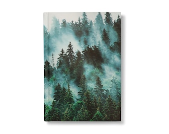 Forest Journal / Nature Gift Lover / Wanderlust Journal / Woodland Stationary / Gifts Under 25 / Hardcover Journal / Lined Pages