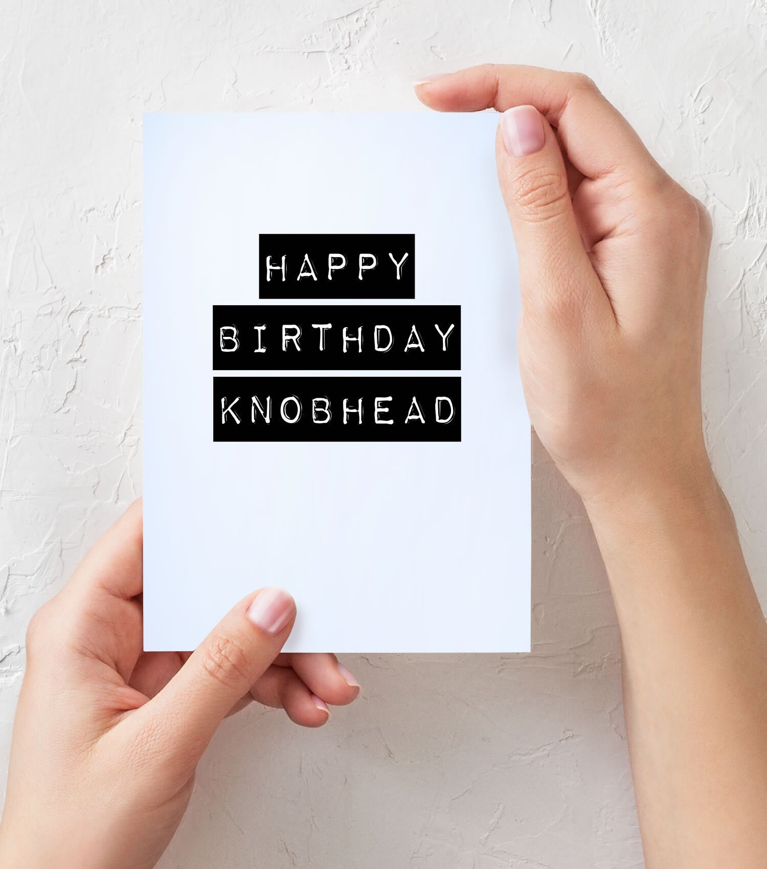 Happy Birthday You Knobhead Funny Rude Offensive Novelty - Etsy UK Happy Birthday You Knobhead Funny Rude Offensive Novelty - Etsy UK