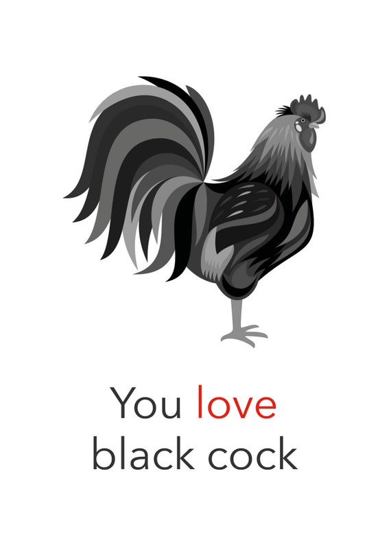You love cock