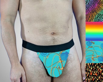 Thong Underwear in Loud and Proud Prints