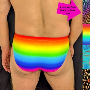 Swim Brief in Loud and Proud Prints image 5