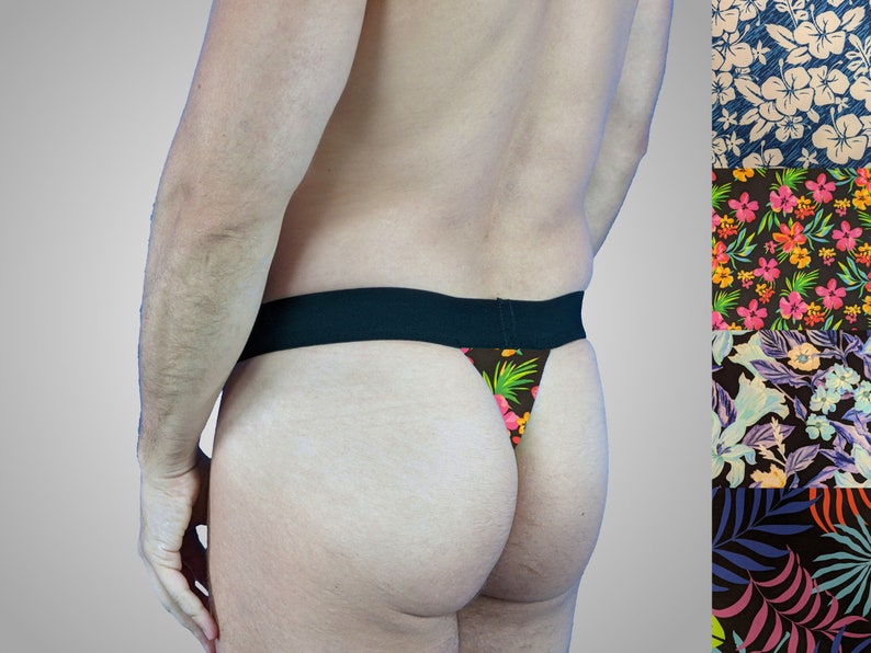 Thong Underwear in Floral Prints image 6