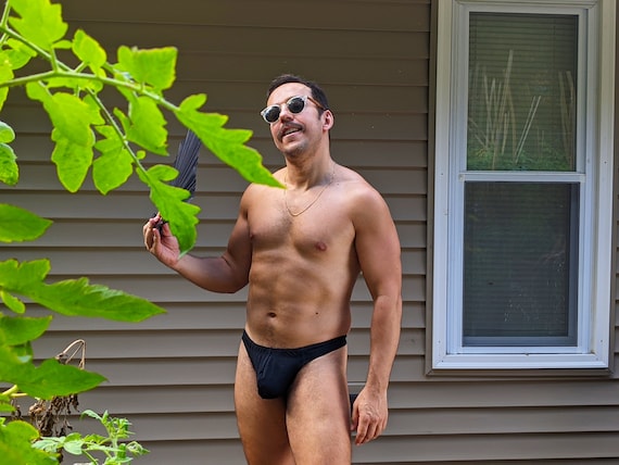 String de bain pour hommes de couleurs unies Etsy Canada