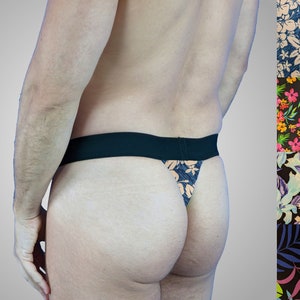 Thong Underwear in Floral Prints image 9