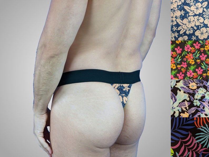 Thong Underwear in Floral Prints image 9