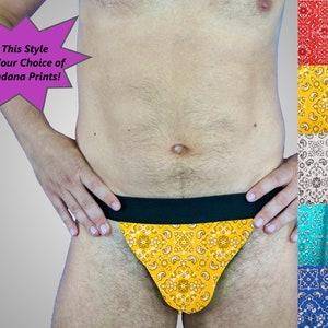 Jockstrap Underwear in Bandana Prints