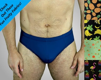 Swim Brief in Fruit Prints