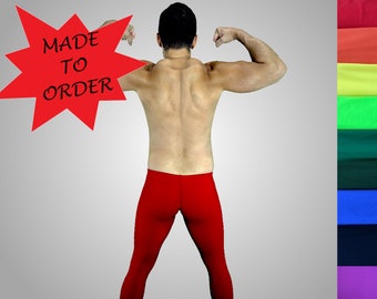 Pouch and Booty Tights in 10 Colors, Leggings