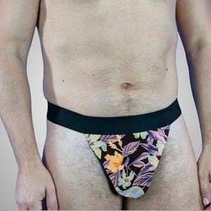 Jockstrap Underwear in Floral Prints