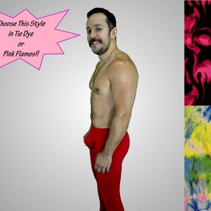 Medias con bolsa y botín en Tie Dye y Pink Swirl, leggings con bolsa forrada contorneada y costura a tope imagen 4
