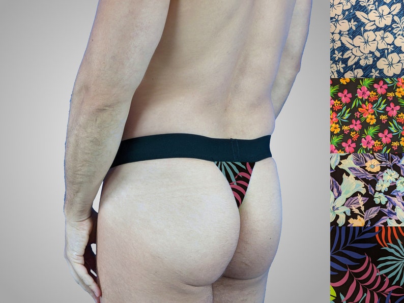 Thong Underwear in Floral Prints image 8