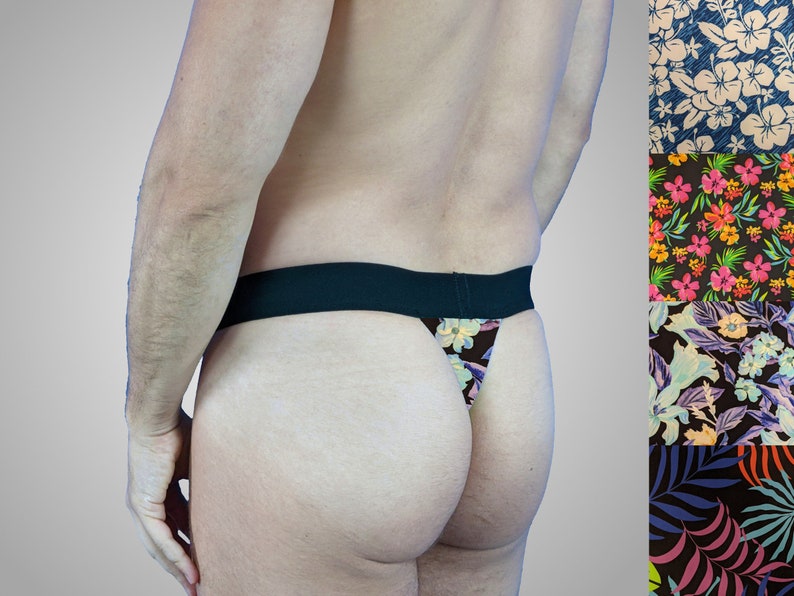 Thong Underwear in Floral Prints image 7