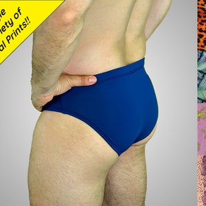 Swim Brief in Animal Prints