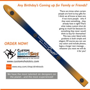 Birthday Celebration Skis