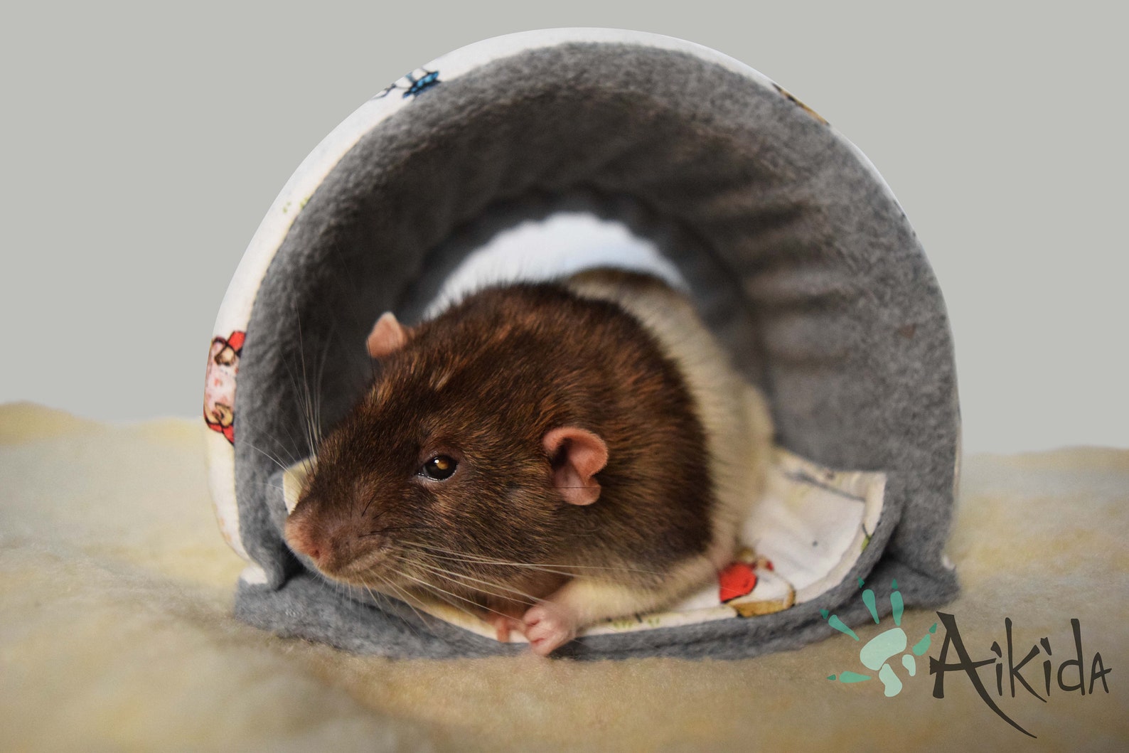 Double Hammock for Rats Handmade Fleece and Cotton Hammock Etsy