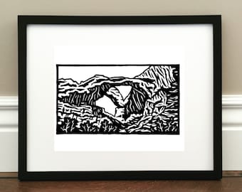 Double Arch - Signed Print - Arches National Park, Utah - 8.5" x 11"