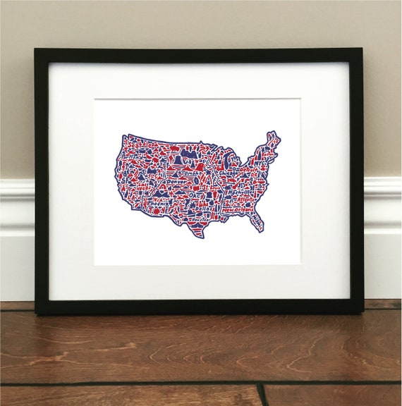 8 5 X 11 Outline Map Of The United States
